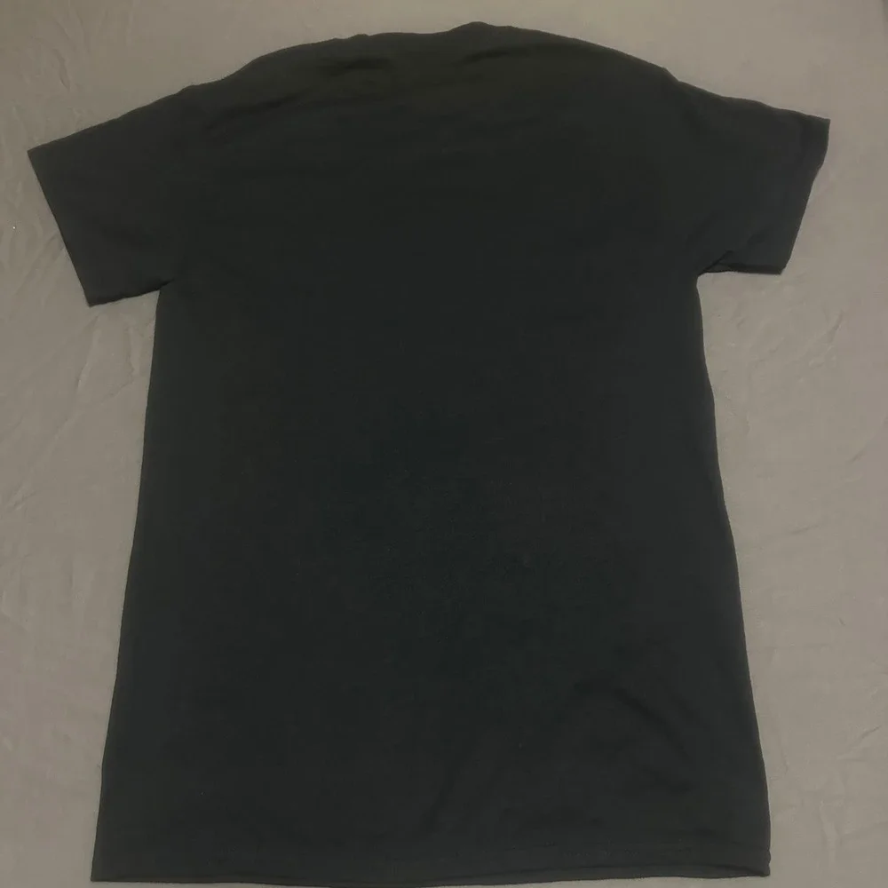 Gildan Mens SupHerbals Sacred CBD Oil T-Shirt Small Black Yellow Graphic Tee